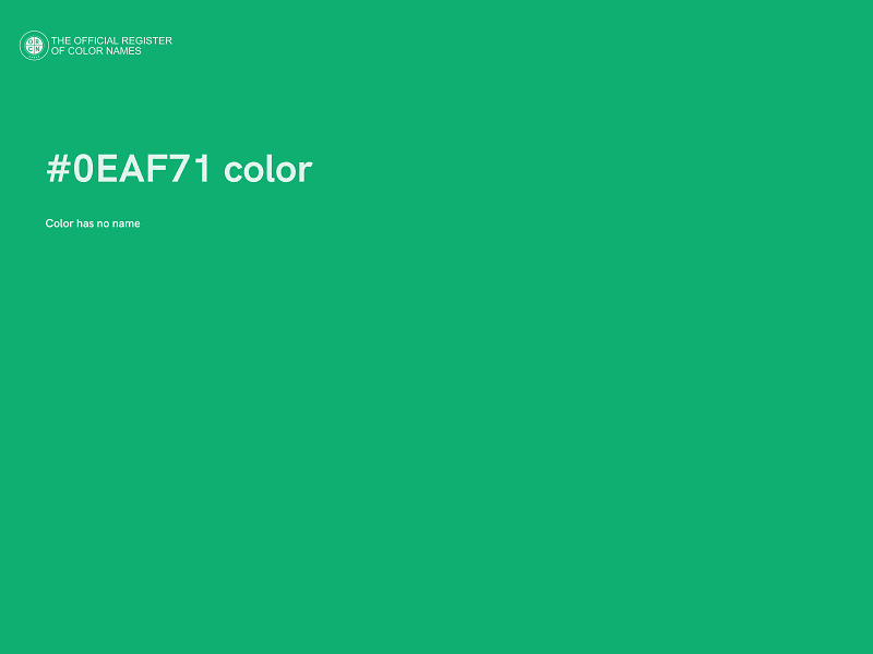 #0EAF71 color image