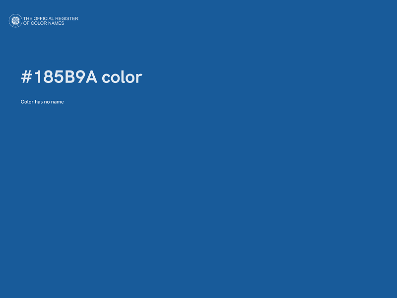 #185B9A color image