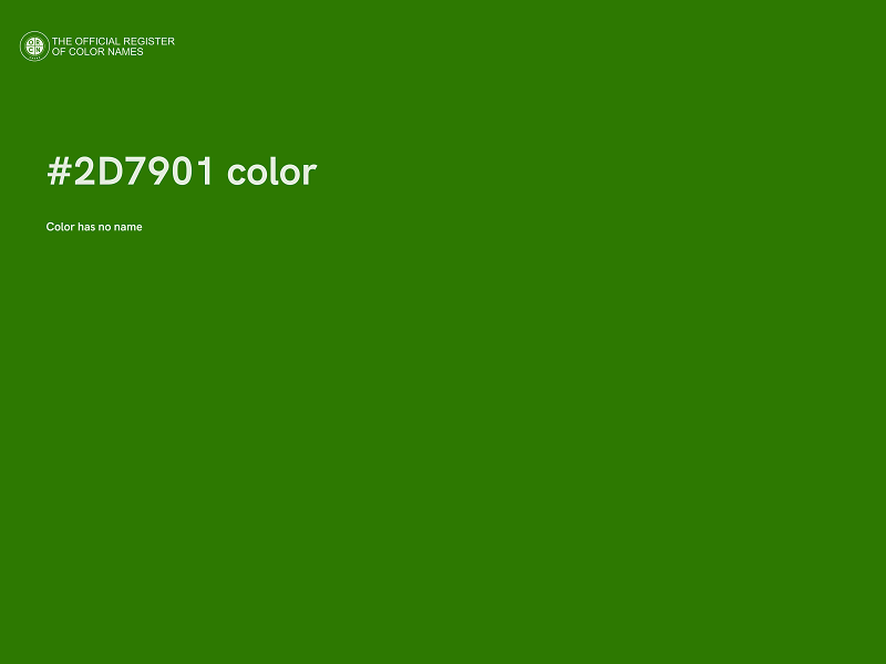 #2D7901 color image