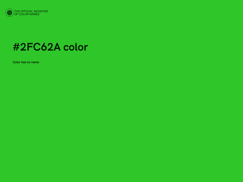 #2FC62A color image