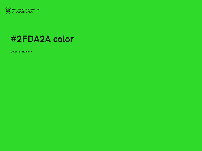 #2FDA2A color image