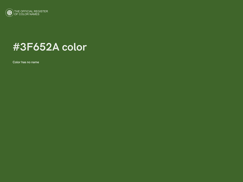 #3F652A color image