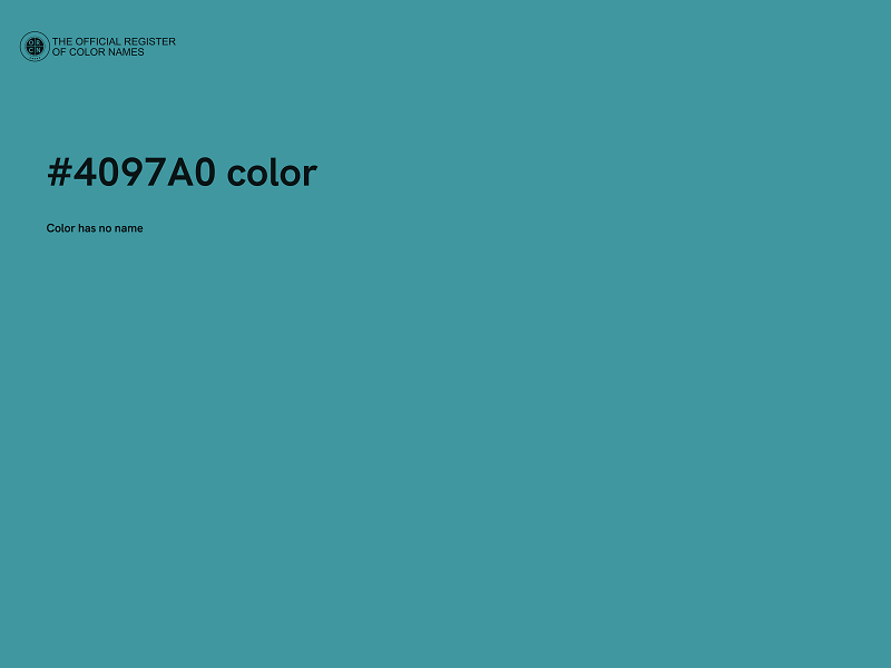 #4097A0 color image