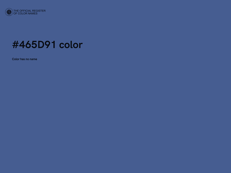 #465D91 color image