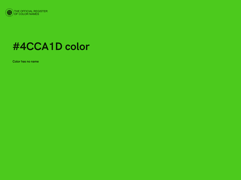 #4CCA1D color image