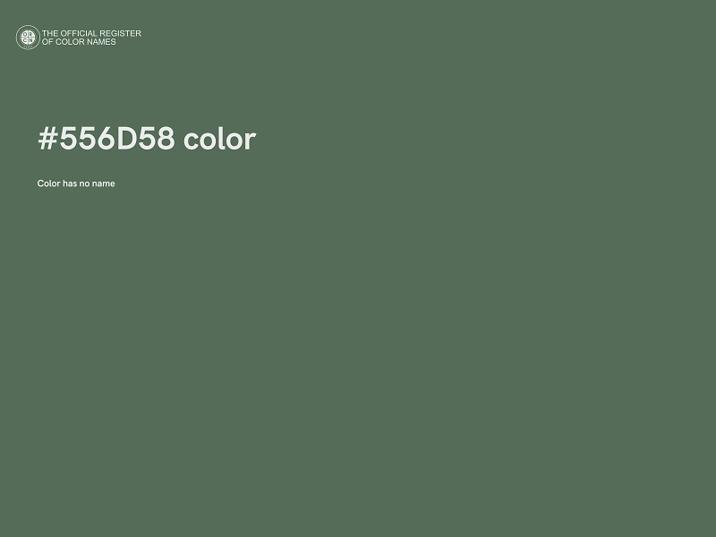 #556D58 color image