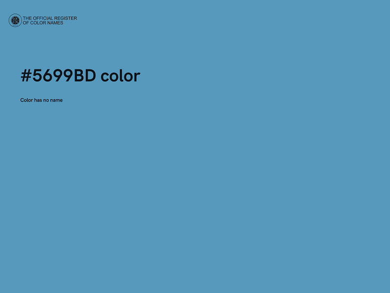 #5699BD color image