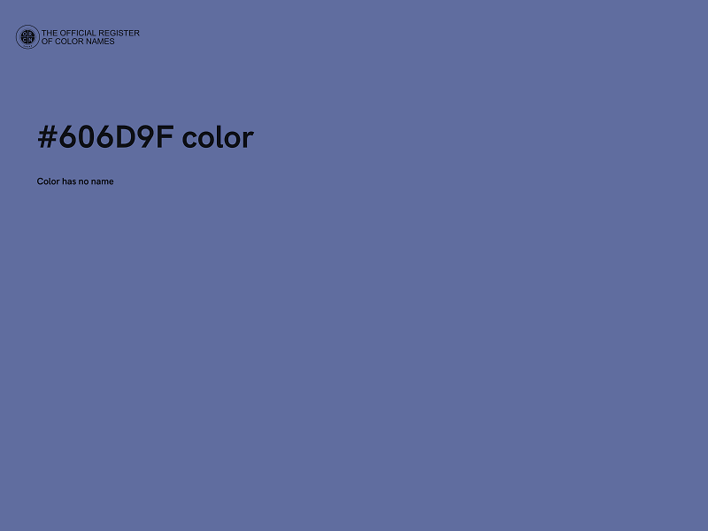 #606D9F color image