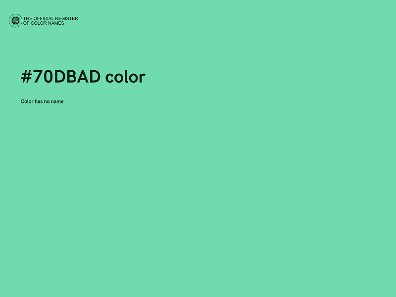 #70DBAD color image