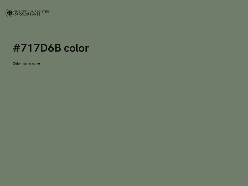 #717D6B color image