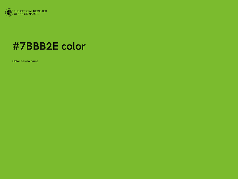 #7BBB2E color image