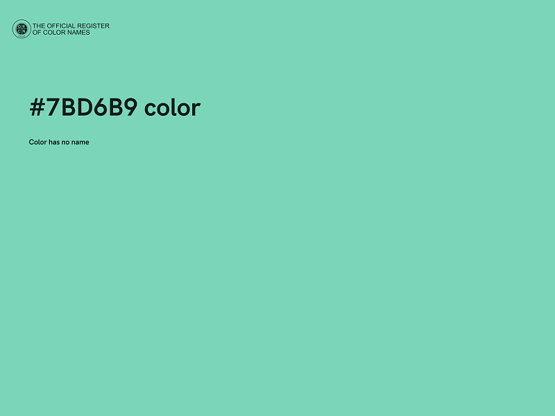 #7BD6B9 color image