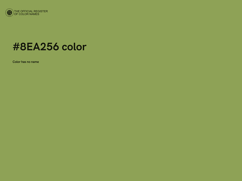 #8EA256 color image