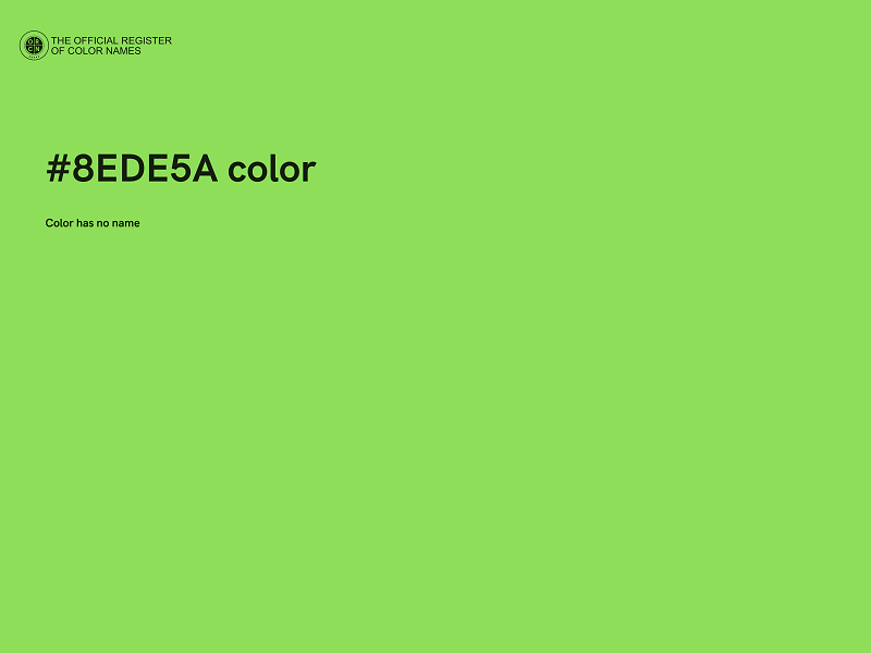 #8EDE5A color image