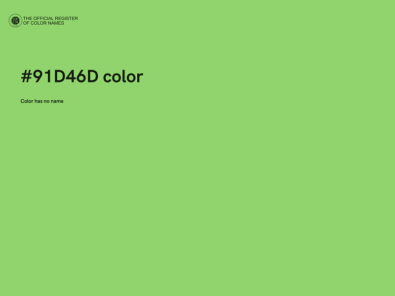 #91D46D color image