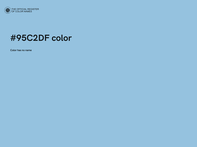 #95C2DF color image