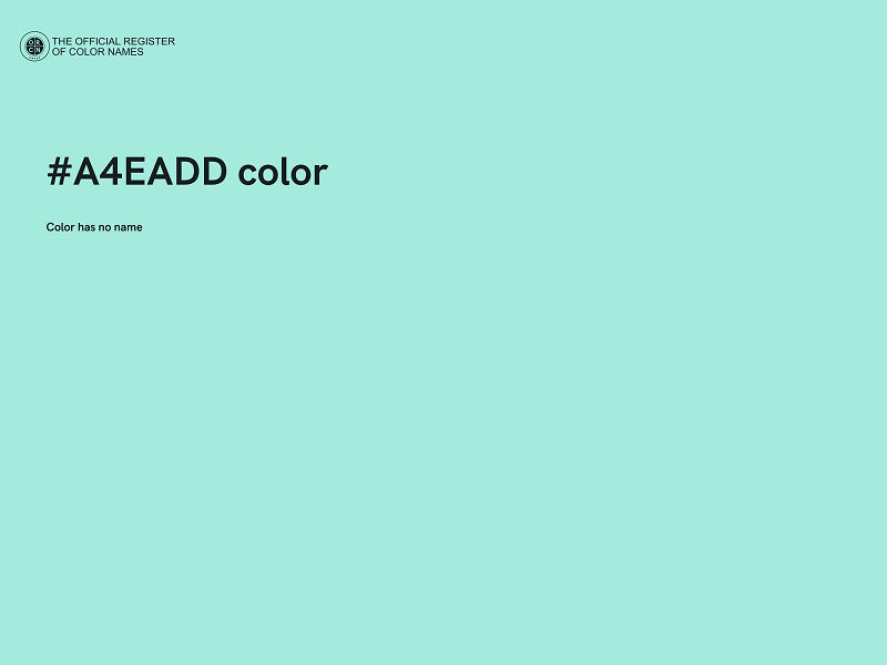 #A4EADD color image