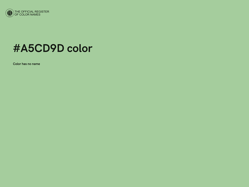 #A5CD9D color image