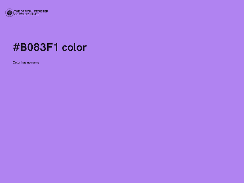 #B083F1 color image