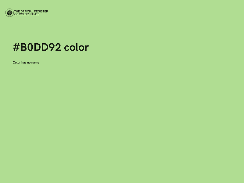 #B0DD92 color image