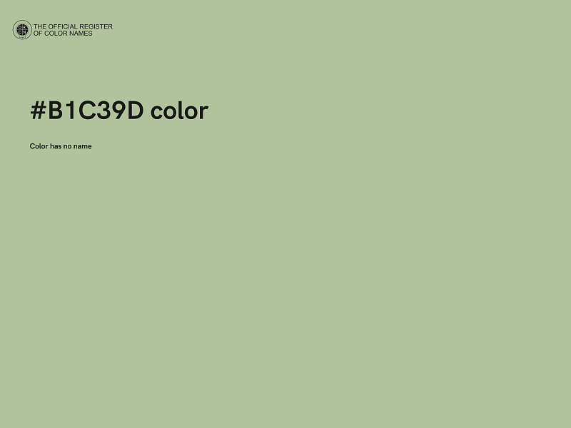 #B1C39D color image