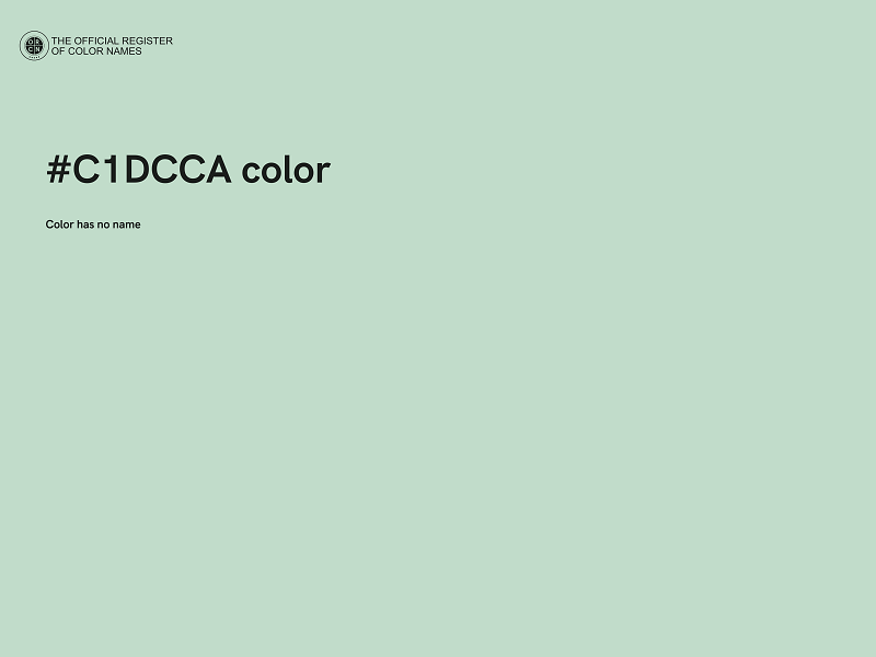 #C1DCCA color image