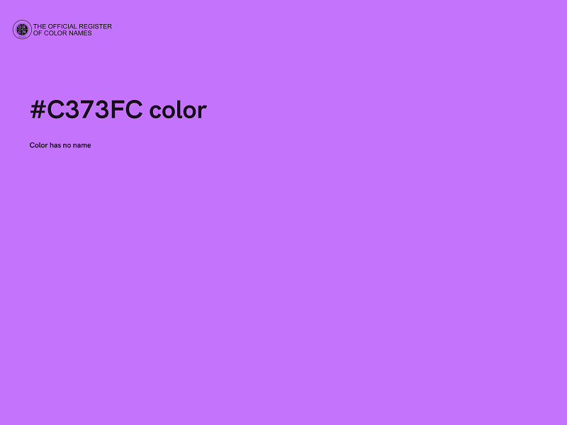 #C373FC color image