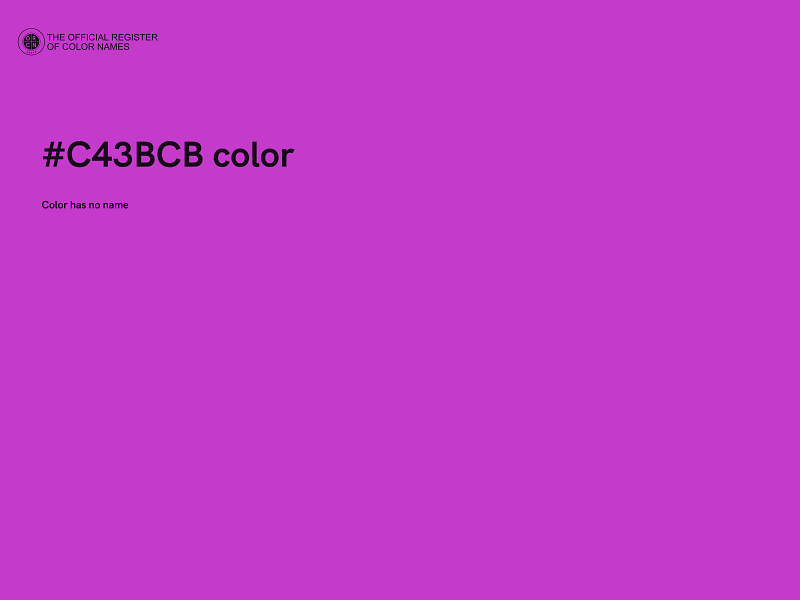 #C43BCB color image