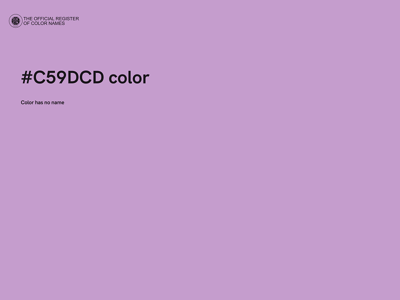 #C59DCD color image