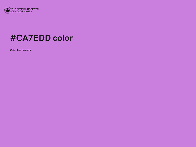 #CA7EDD color image