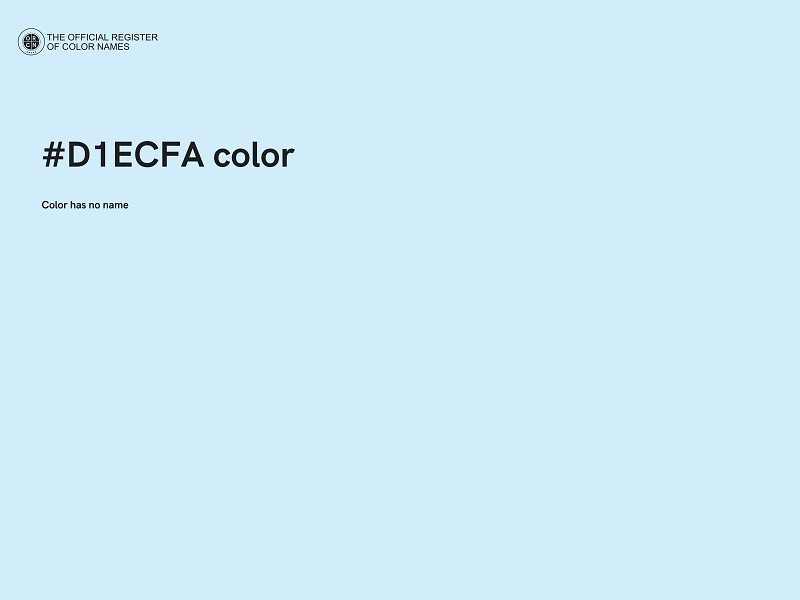 #D1ECFA color image