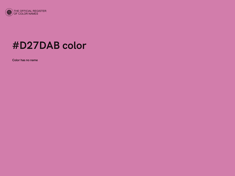 #D27DAB color image