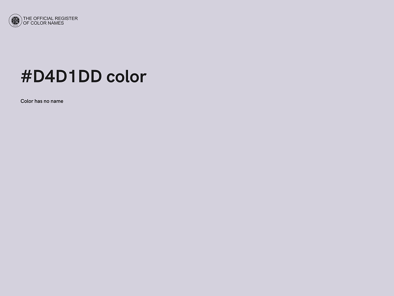 #D4D1DD color image