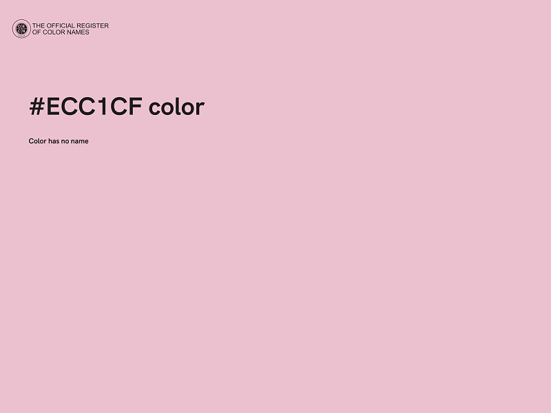 #ECC1CF color image